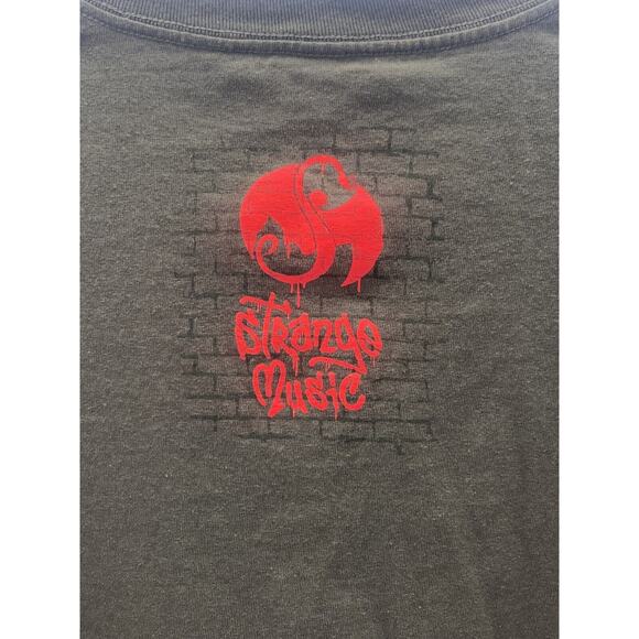 Krizz Kaliko Strange Music Vintage Rap T-shirt XL Y2K Spider Man Green - Picture 10 of 10